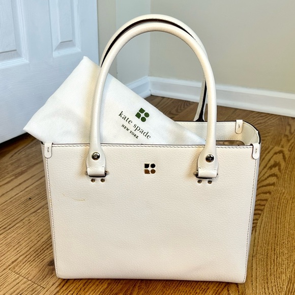 Kate Spade New York Tote Off White Leather - Picture 3 of 12